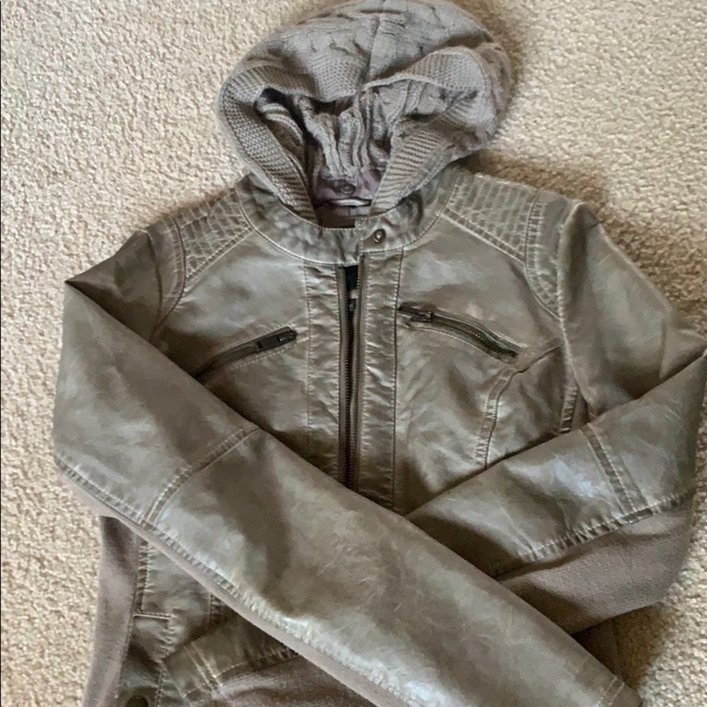 Maurice’s faux leather jacket